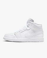 Jordan 1 Mid Triple White (2022) - 80144resell