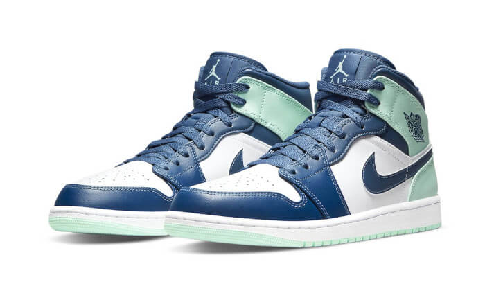 Jordan 1 Mid Mystic Navy Mint Foam - 80144resell