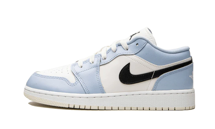 Jordan 1 Low Ice Blue Black (GS) - 80144resell