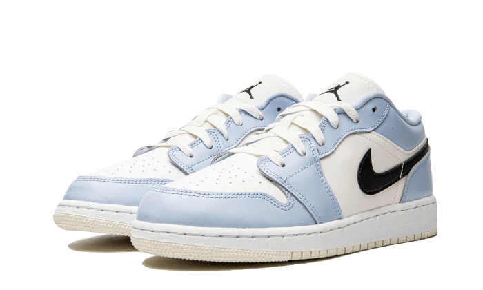 Jordan 1 Low Ice Blue Black (GS) - 80144resell