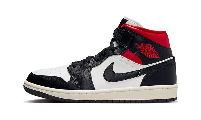 Jordan 1 Mid Black Gym Red - 80144resell