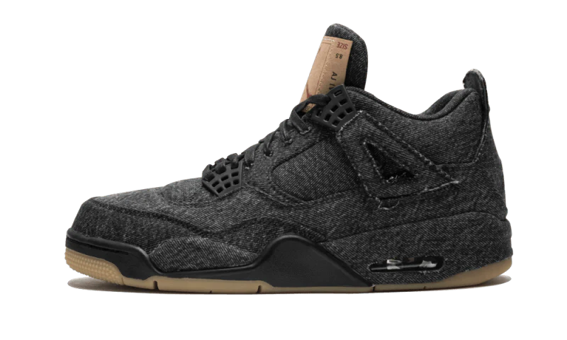 Jordan 4 Retro Levi's Black (Levi's Tag) - 80144resell