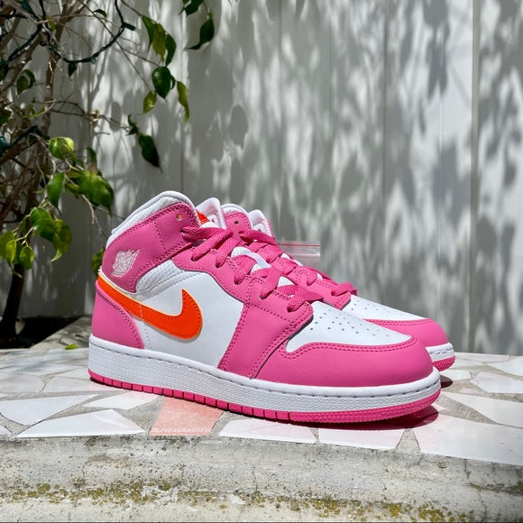 Jordan 1 Mid Pinksicle Safety Orange (GS) - 80144resell