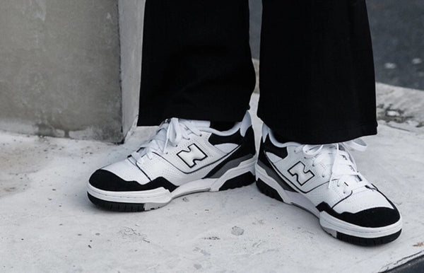 New Balance 550 White Black Rain Cloud - 80144resell