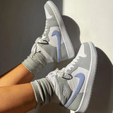 Air Jordan 1 Mid Wolf Grey - 80144resell